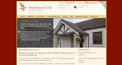 Desktop Screenshot of meallmorelodge.co.uk